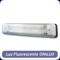 Luz de Emergencia Fluorescente OPALUX