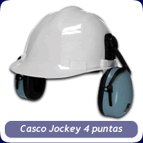 Casco Jockey 4 puntas