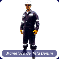 Mameluco de tela Denim