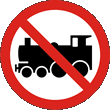 Prohibido Paso de Locomotoras